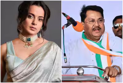 Kangana Ranaut denies false rumors about eating beef made by Congress leader