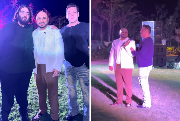 Salman Khan sings Ranbir Kapoor's song at Anant Ambani's birthday party | Watch