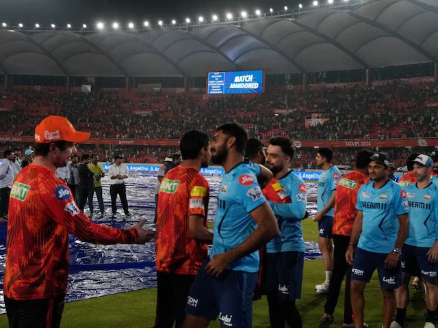 IPL 2024: SRH vs GT Washed Out as Sunrisers Hyderabad Qualify for Playoffs