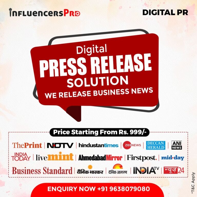 Empowering Voices: InfluencersPro Launches a New Era of Digital Media in Ahmedabad