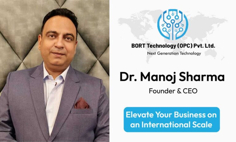 Dr. Manoj Sharma Entrepreneur: A Visionary Redefining Technology