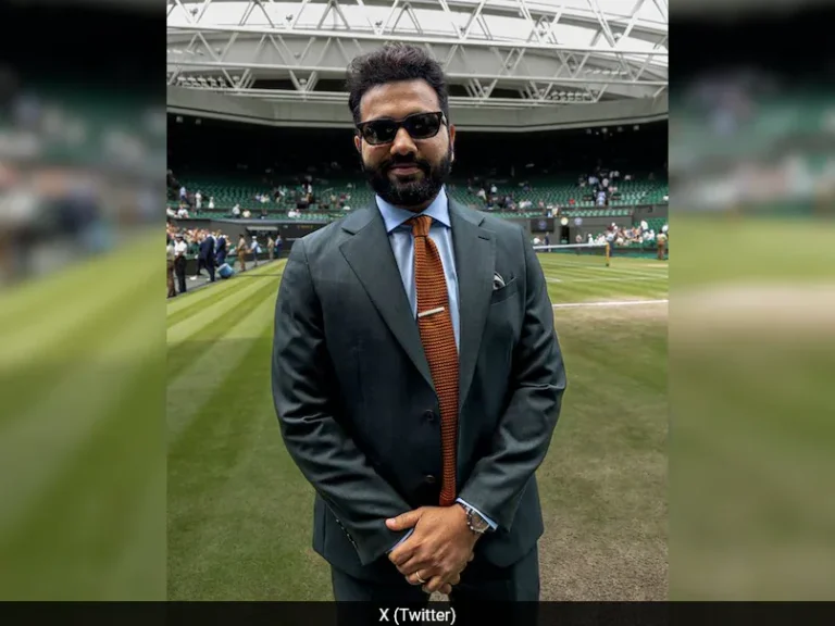 ‘Style Icon’ Rohit Sharma Steals The Show At Wimbledon 2024. See Pics