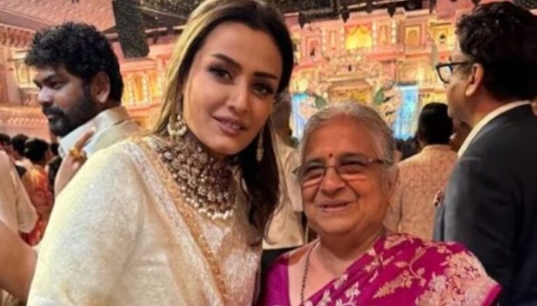 ‘Simple and humble, unlike flashy billionaires’: Sudha Murty’s simplicity steals the show at Anant Ambani and Radhika Merchant’s lavish wedding