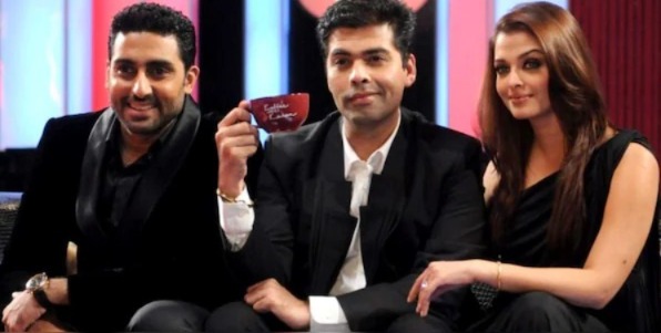 When Karan Johar asked Abhishek Bachchan if he felt torn between Jaya Bachchan & Aishwarya Rai and the actress said ‘The only time the wife will be called…’