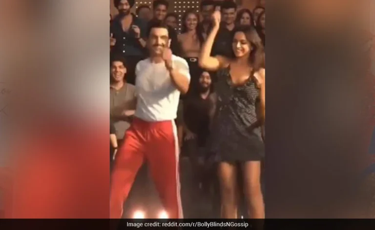 When Ranveer Singh Kissed Deepika Padukone On The Sets Of Fighter. See Throwback Video