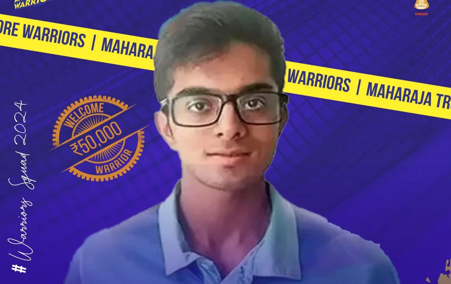 Maharaja Trophy KSCA T20 Auction: Rahul Dravid’s Son Samit Joins Mysore Warriors