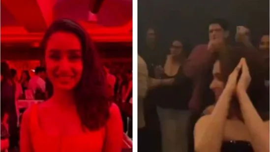 Vijay Varma whistles, Shraddha Kapoor takes a bow as Tamannaah Bhatia dances to Aaj Ki Raat at Stree 2 success bash