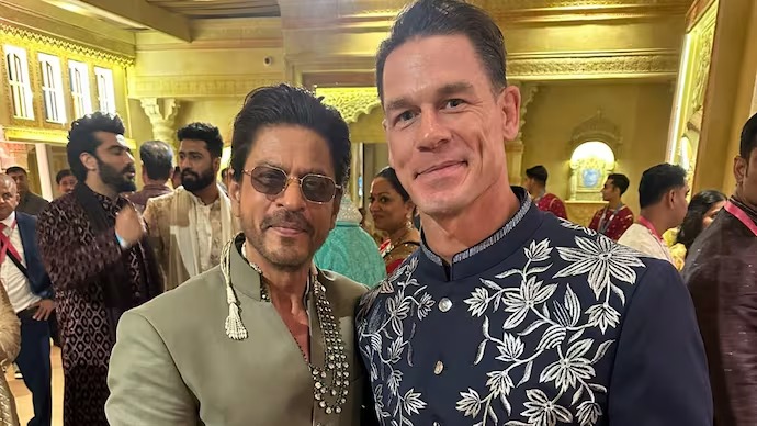 The Memorable Encounter: John Cena’s Emotional Meeting with SRK and the Flavorful Festivities at Anant-Radhika’s Wedding