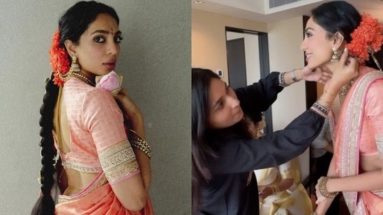 Sobhita Dhulipala’s Joyful Engagement Preparations: A Behind-the-Scenes Look