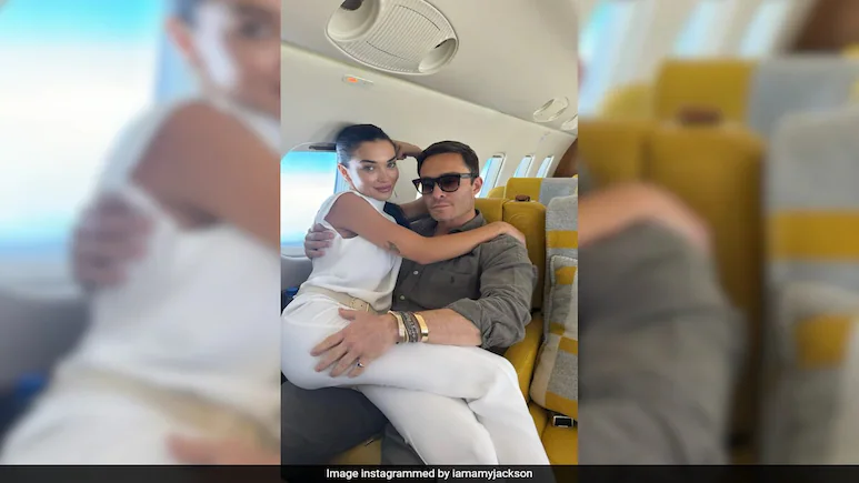 Amy Jackson And Ed Westwick Fly To Italy For Wedding: “Let’s Get Married Baby”