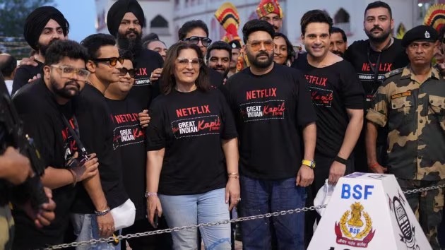 Kapil Sharma’s gang visits Attari-Wagah border before The Great Indian Kapil Show 2 premiere