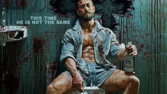 Baaghi 4: Tiger Shroff wields machete, sits on commode in bewildering, gory first poster