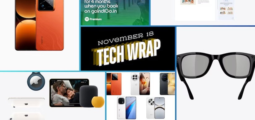 Tech wrap Nov 18: Realme GT 7 Pro pre-booking, Apple AirTag, Google Docs